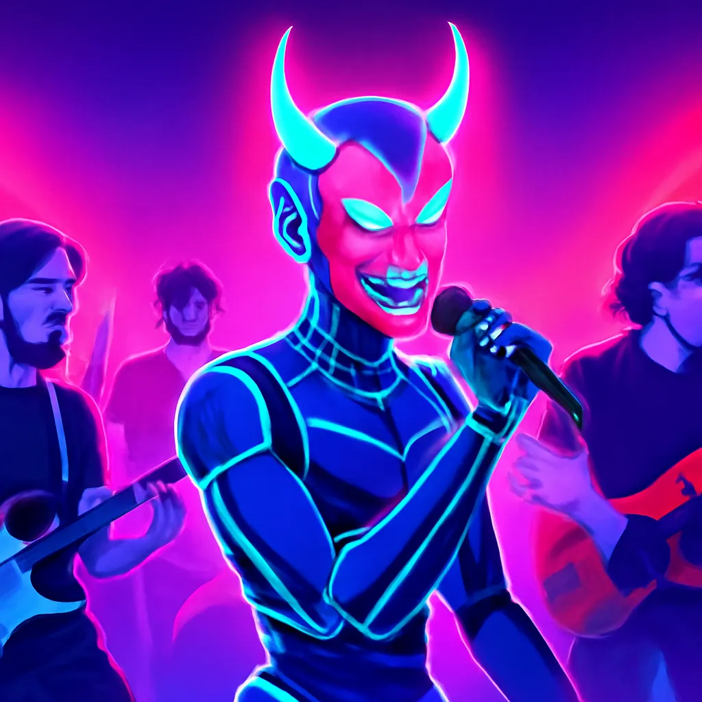 AI Band Neon Oni Set for Live Tour in Japan with Human Musicians