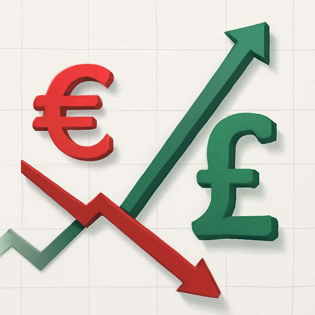 Sterling Outperforms Euro as Market Deleveraging Takes Hold