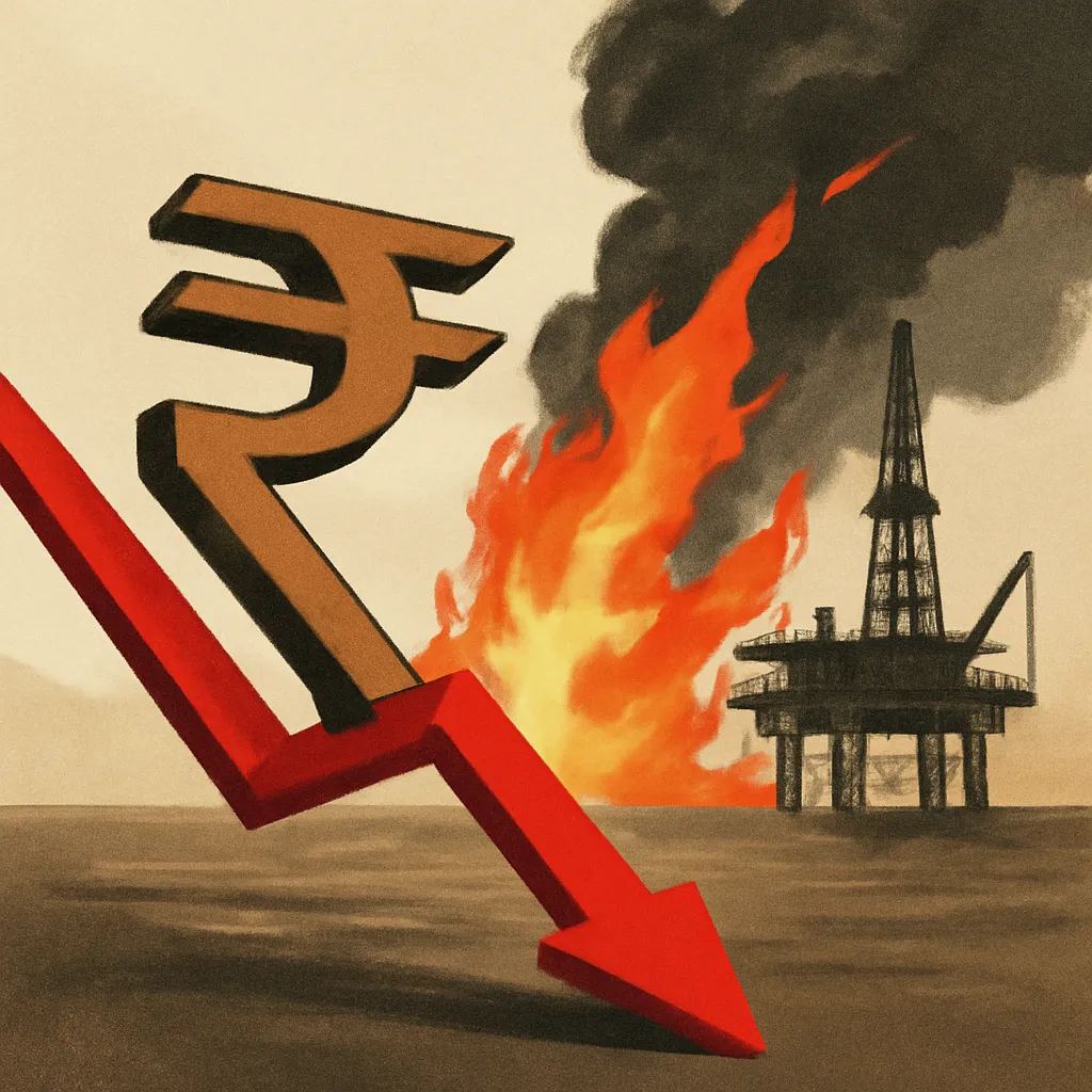 Indian Rupee Hits Record Low Amid Iran War-Induced Oil Supply Shock