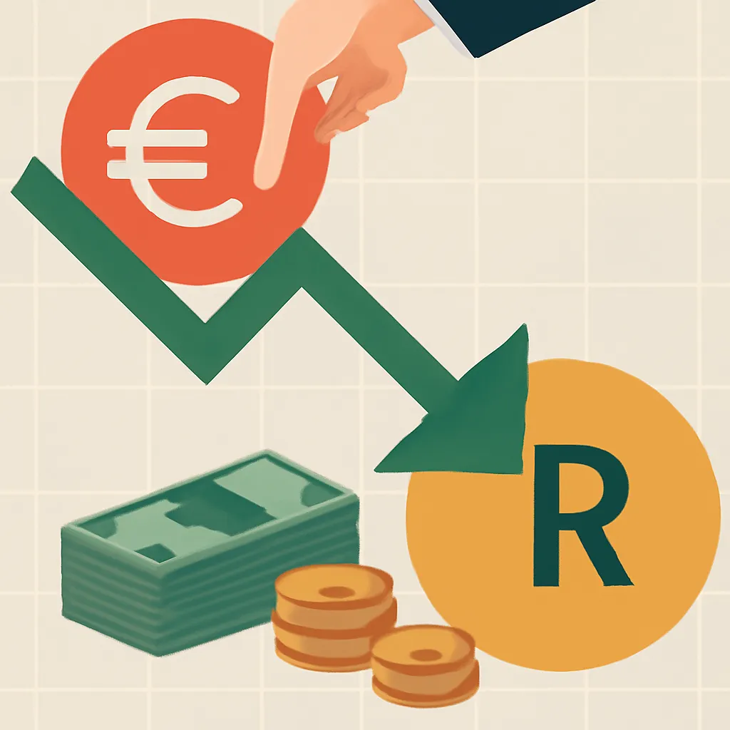 UBS Advises Selling EUR/ZAR Due to Strengthened Rand