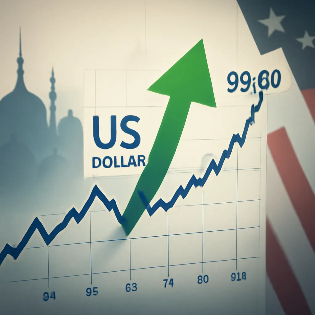 US Dollar Index Approaches 99.00 Amid Middle East Tensions and Strong US Services Data