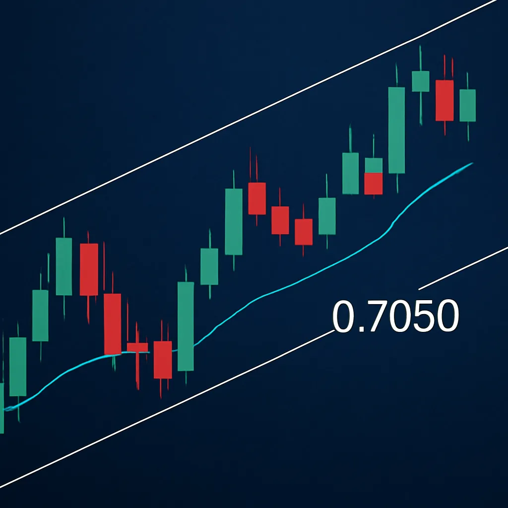 AUD/USD Holds at 0.7050 as Bullish Bias Persists Despite EMA Break