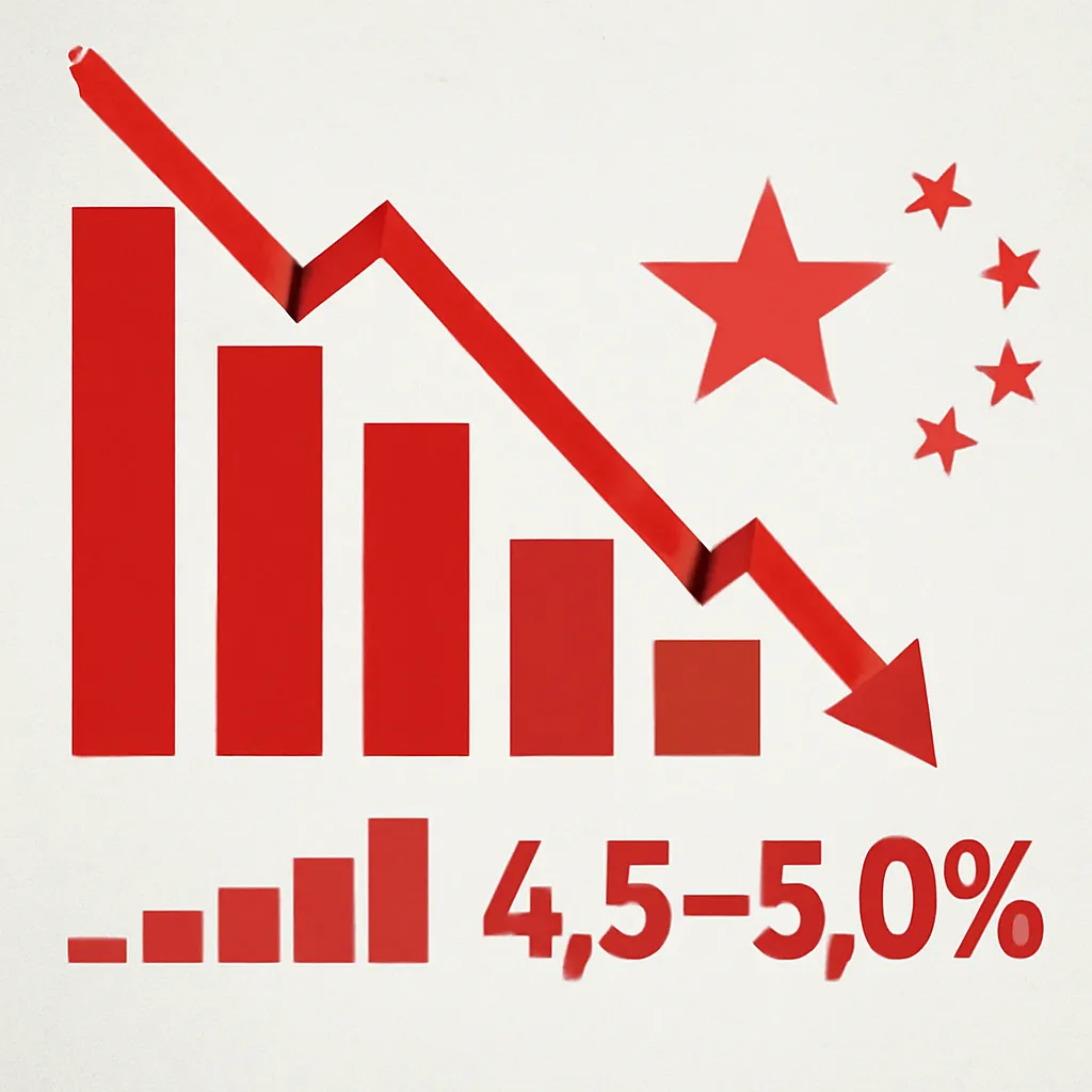 China Lowers 2026 GDP Growth Target to 4.5–5.0%, Signaling Policy Shift