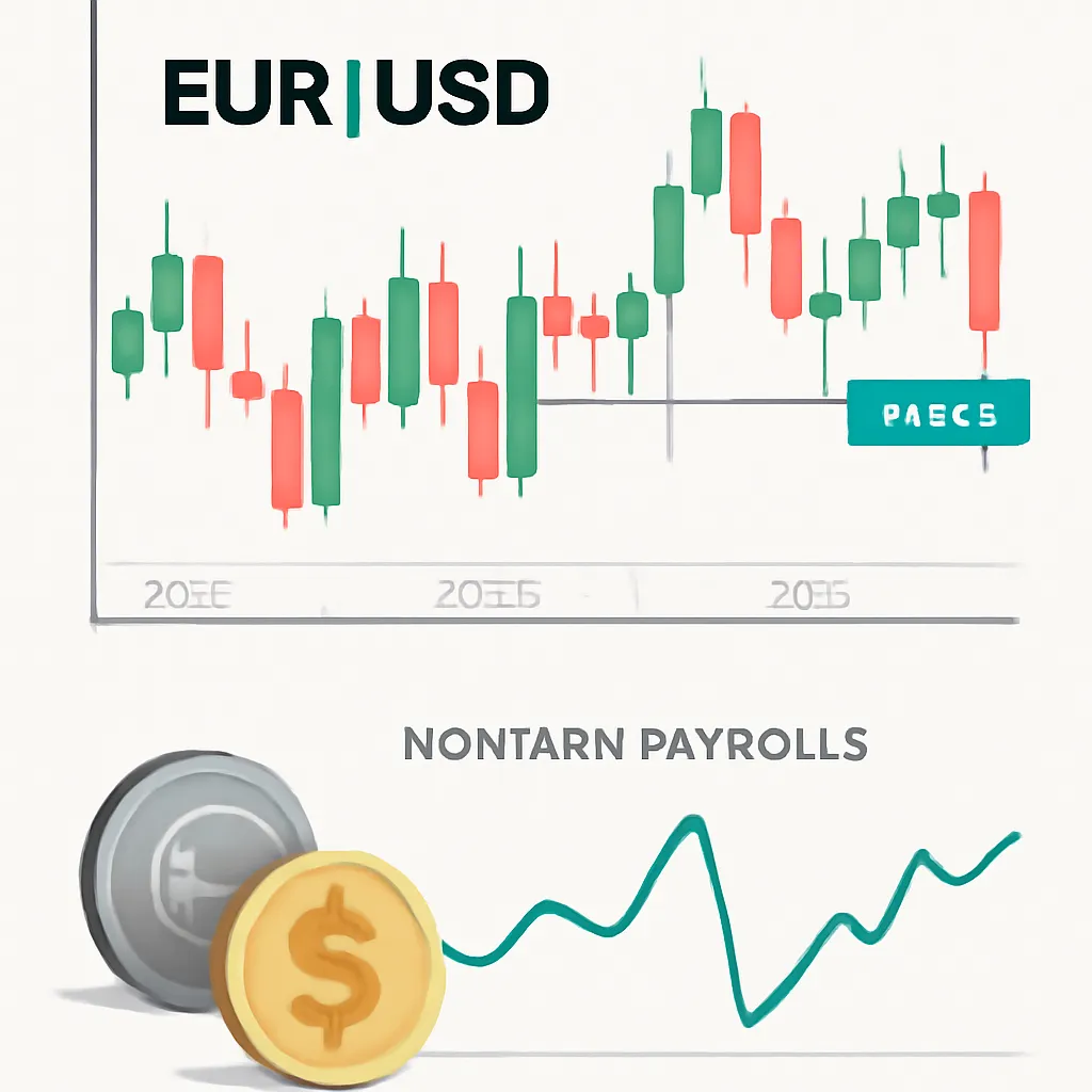 EUR/USD Hovers Near 1.1600 Ahead of Key US Nonfarm Payrolls Release