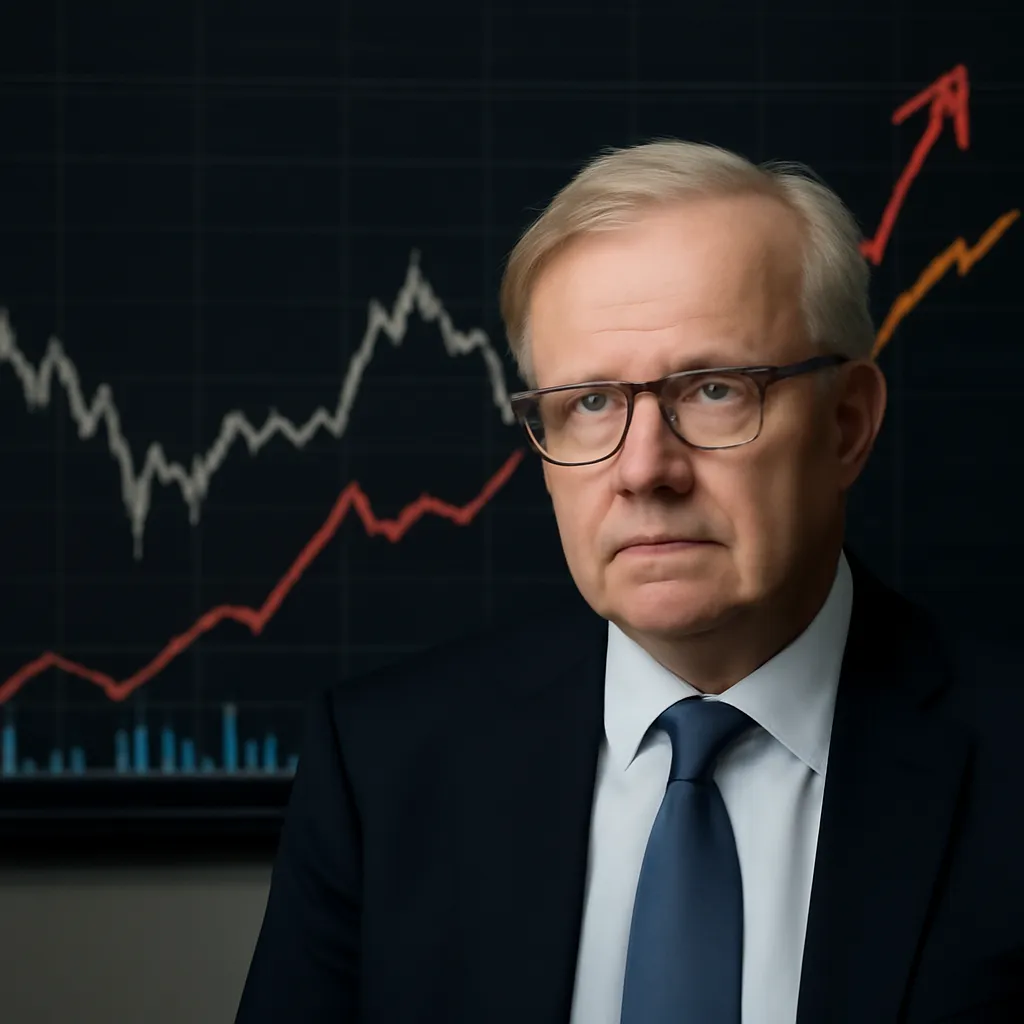 ECB's Olli Rehn Warns Against Overoptimism on Iran Conflict Duration