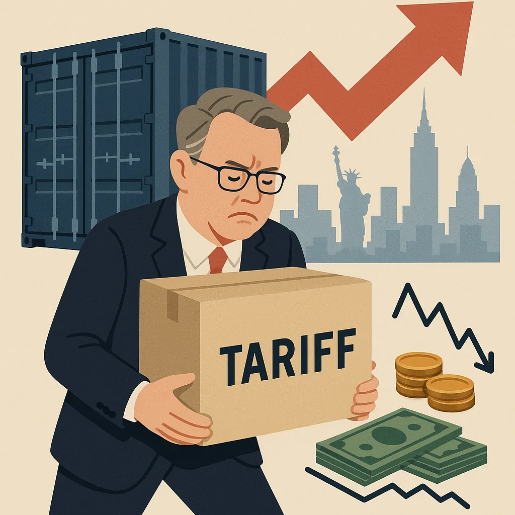 New York Fed's Williams: Tariff Burden Heavily Affects U.S. Firms and Consumers