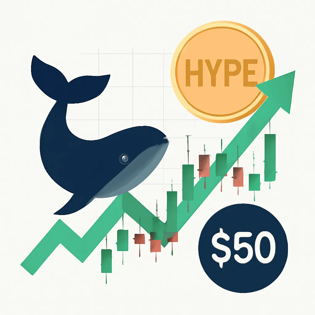Hyperliquid Whales Boost Long Positions: Can HYPE Reach $50?