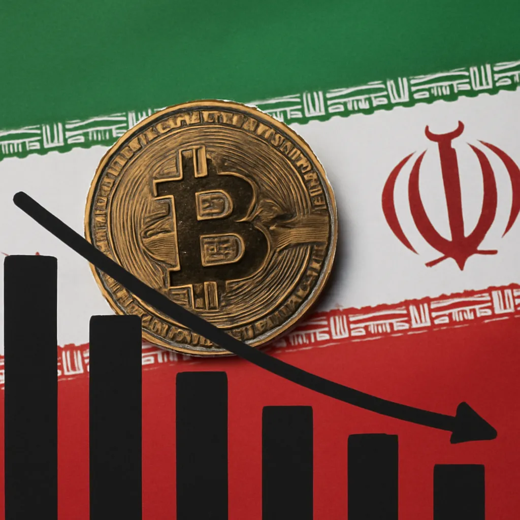 Bitcoin Hashrate in Iran Plummets 77%: Will Stability Persist as Miners Relocate?