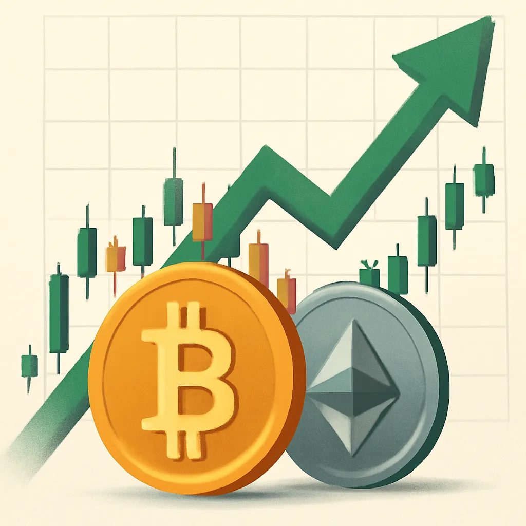 Bitcoin and Ethereum Reclaim February Levels Amid Rising Bullish Momentum