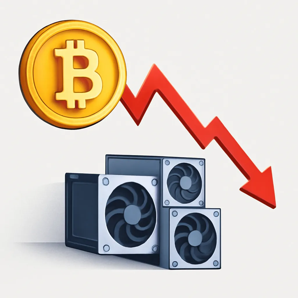 Bitcoin Difficulty Drops to 135.59T Amid Miner Stress Signals