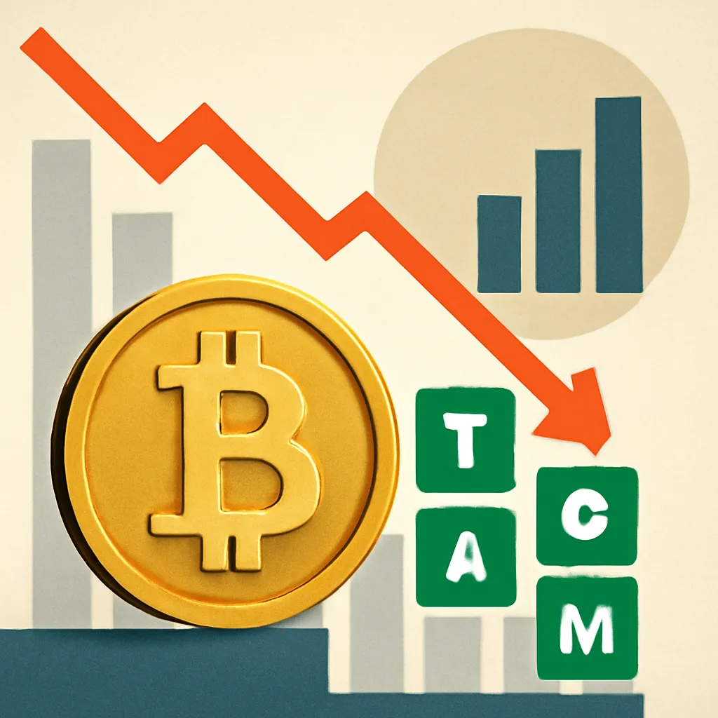 Bitcoin Dips as Tokenized Stocks Near $1 Billion Amid Market Changes