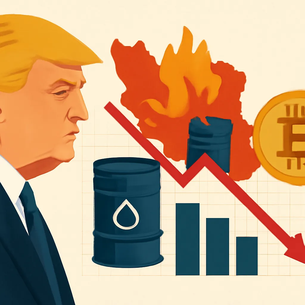 Trump’s Iran Remarks Cause Market Shock; Bitcoin Faces $65K Challenge