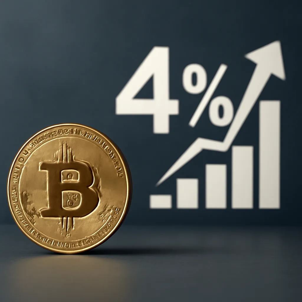 Bitcoin Shows Caution as U.S. Bond Yields Approach 4%