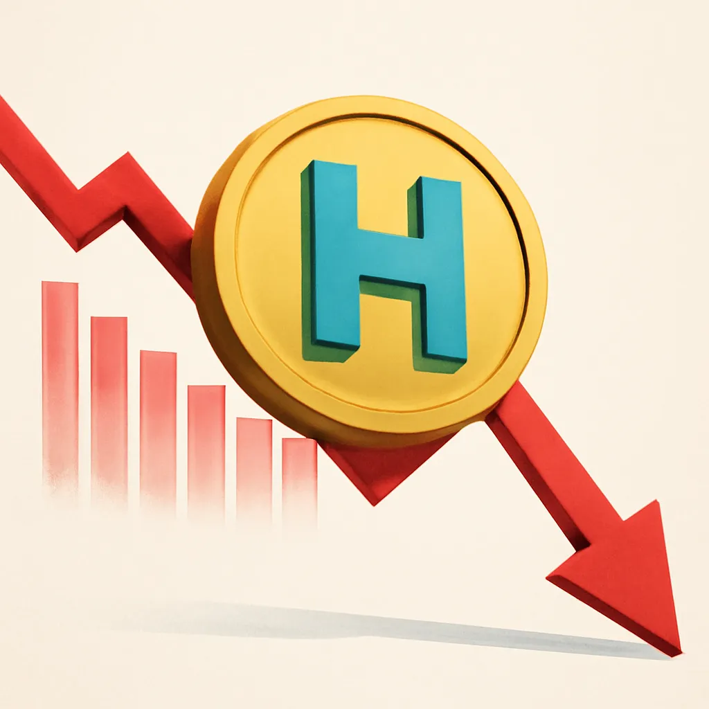 Hyperliquid's HYPE Token Drops Below $42 Amid Rising Selling Pressure