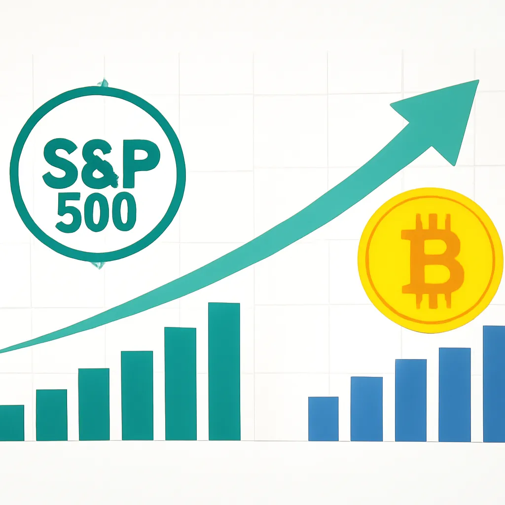 S&P 500 Reaches New Heights as Crypto Market Cap Approaches $2.2 Trillion