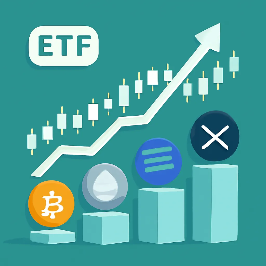 Weekly ETF Recap: Bitcoin, Ethereum, Solana & XRP Funds See Optimistic Surge
