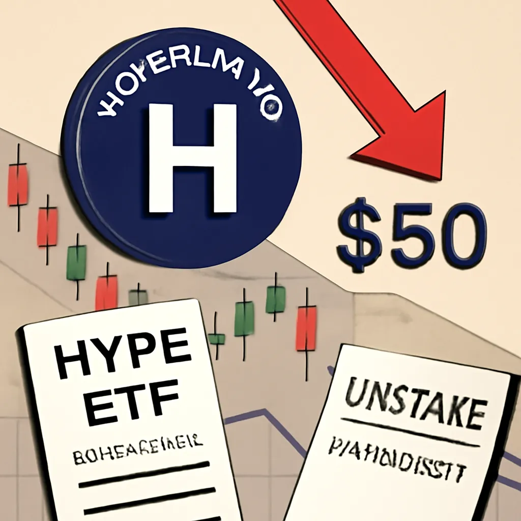 Hyperliquid Faces $50 Retest Amid Grayscale's HYPE ETF Filing Update