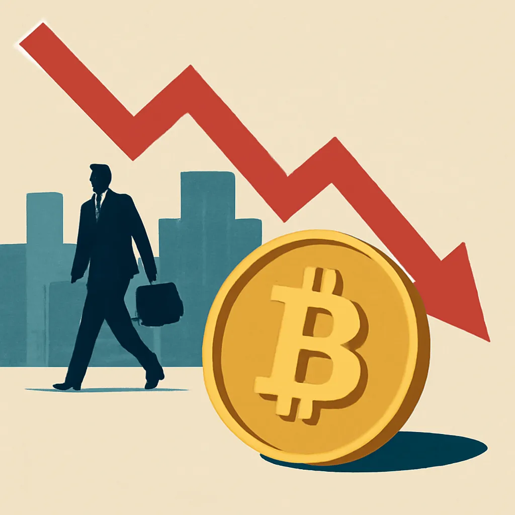 Bitcoin Faces Institutional Selling Pressure Amid Broader Market Stress
