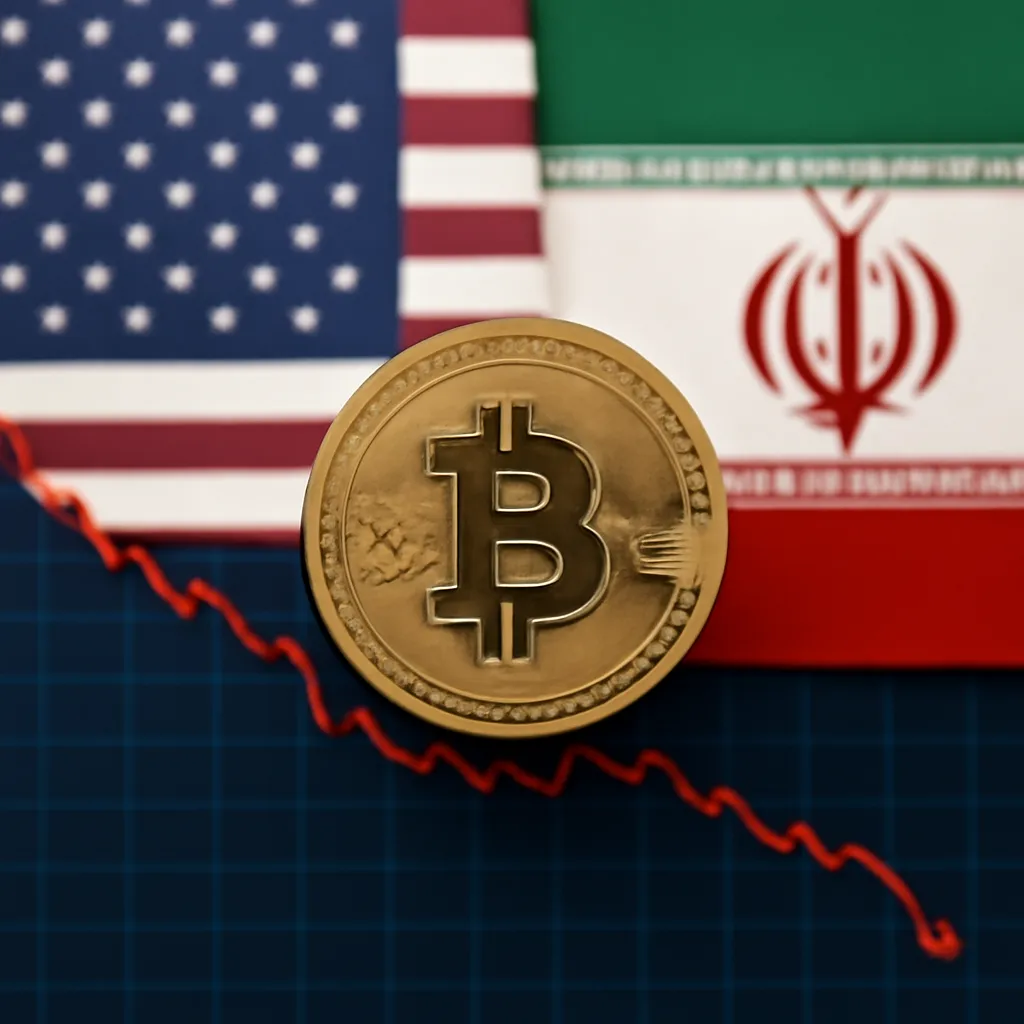 Bitcoin Shows Resilience Amid U.S.-Iran Tensions Despite 40% Drop