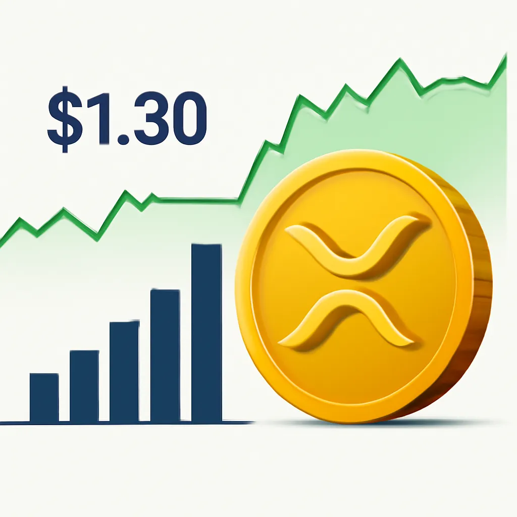 XRP Stabilizes at $1.30 as Accumulation Grows Amid Market Reset