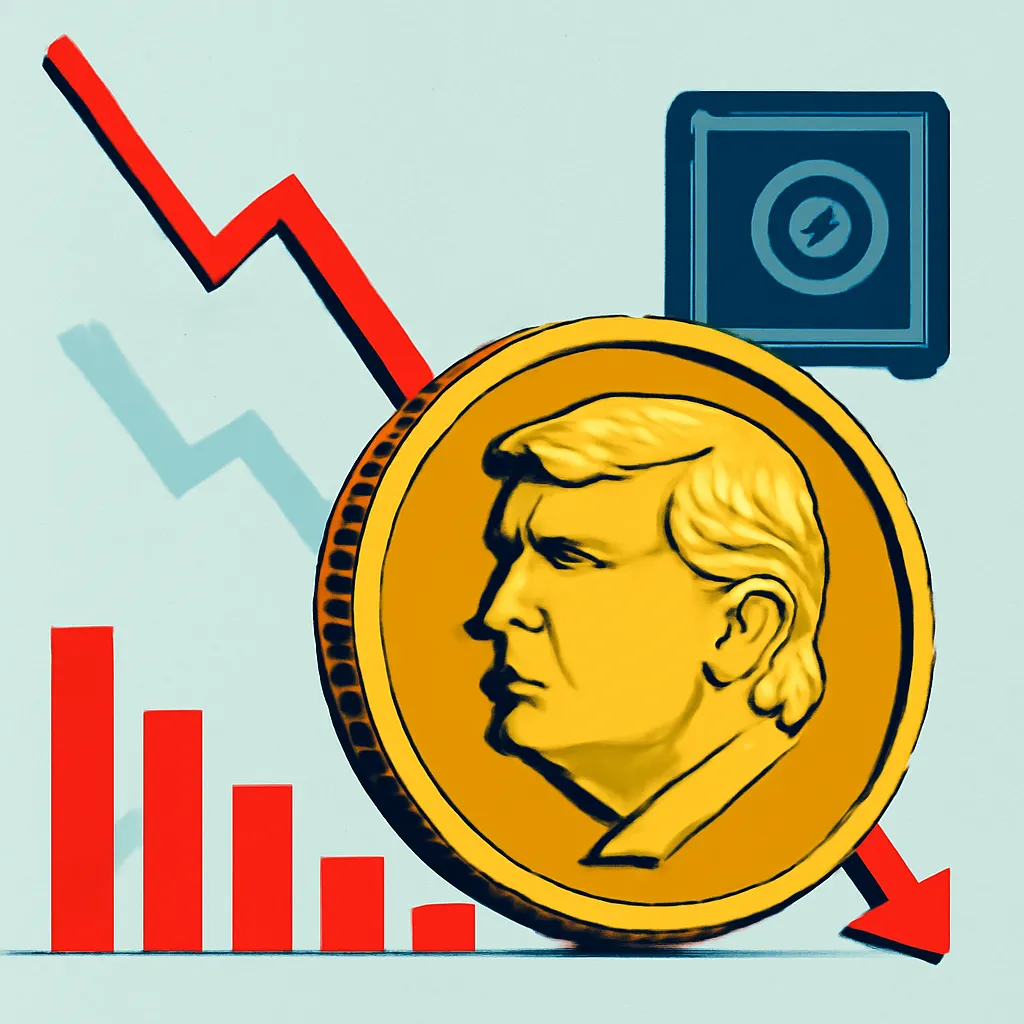 Trump Token Plummets as 7.59 Million TRUMP Tokens Enter Custody