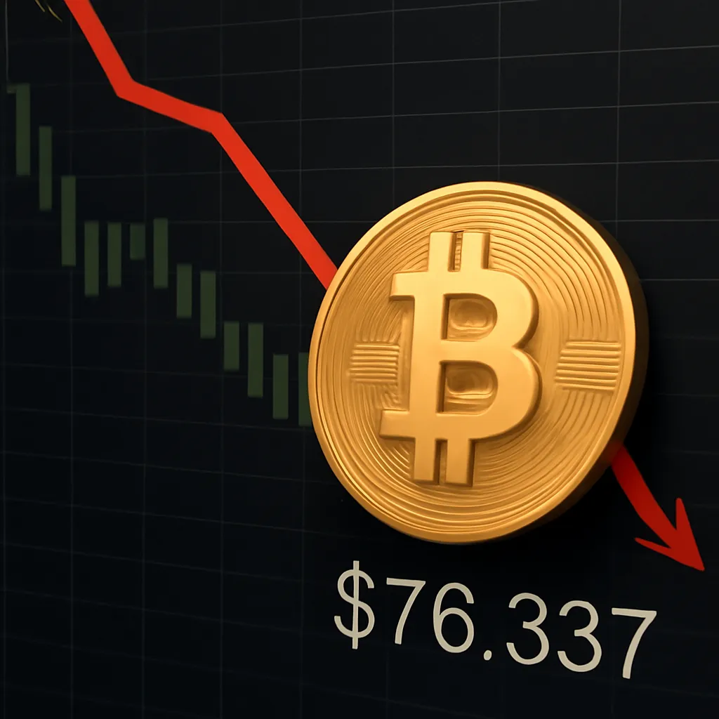 Bitcoin Price Dips Below $77,000 Amid Persistent Macroeconomic Concerns
