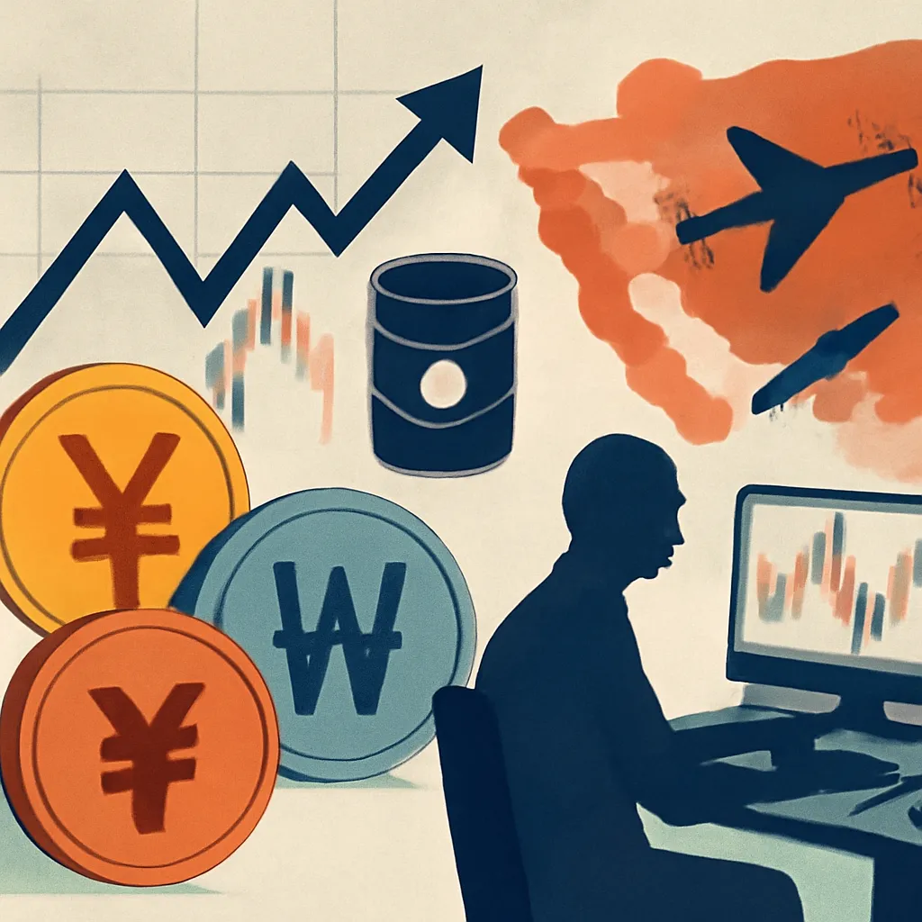 Asia FX Struggles for Direction Amid Mixed Signals from Iran Conflict