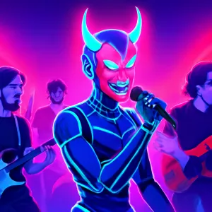 AI Band Neon Oni Set for Live Tour in Japan with Human Musicians