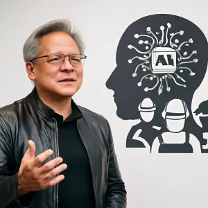 Nvidia CEO Advocates AI as a Job Creator, Highlighting New Opportunities