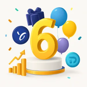 BYDFi Celebrates 6th Anniversary with Month-Long Festivities Starting April 2026