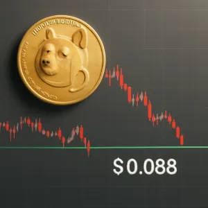Dogecoin Faces Critical $0.088 Support Test Amid Market Uncertainty
