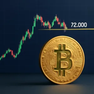 Bitcoin Hovers Around $72K Amid Tentative Market Recovery