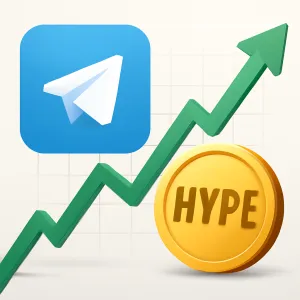 Telegram’s Lighter Integration Boosts HYPE, Eyes Potential Breakout to $42