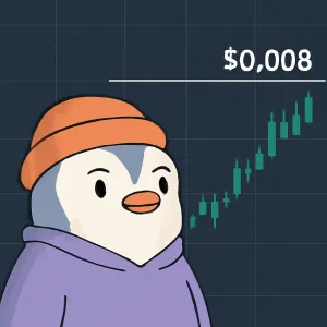 Pudgy Penguins Eye $0.008 Resistance Level for Potential Breakout