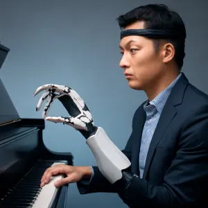 BrainCo Unveils Mind-Controlled Bionic Hand at HSBC Summit