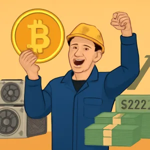 Solo Miner Hits Bitcoin Jackpot, Rewards $222,000 after 300-Year Odds