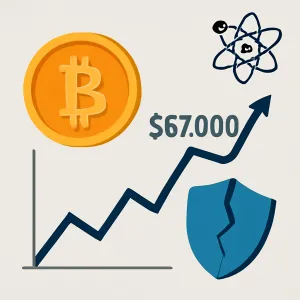 Bitcoin Nears $67K Amid $280M Drift Protocol Hack and Bleak Quantum Future
