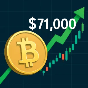 Bitcoin Price Soars Over $71,000 Following US-Iran Ceasefire Agreement