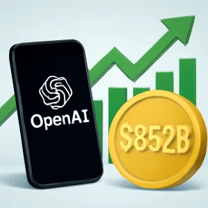 OpenAI Achieves $852 Billion Valuation Following $122 Billion Funding Round