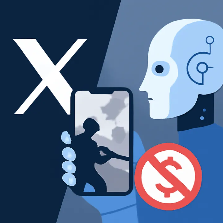X to Revoke Monetization for Unlabeled AI-Generated War Videos