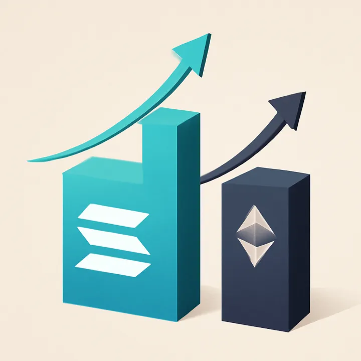 Solana Surpasses Ethereum with 25.3 Billion Transactions, Signaling Potential SOL/ETH Breakout