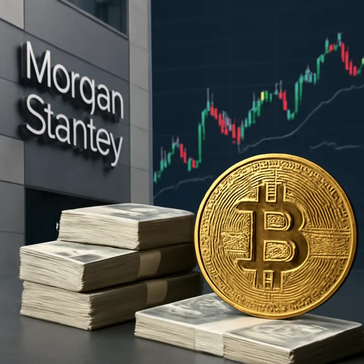 Morgan Stanley Surpasses $100 Million in Bitcoin Holdings Amidst Market Concerns