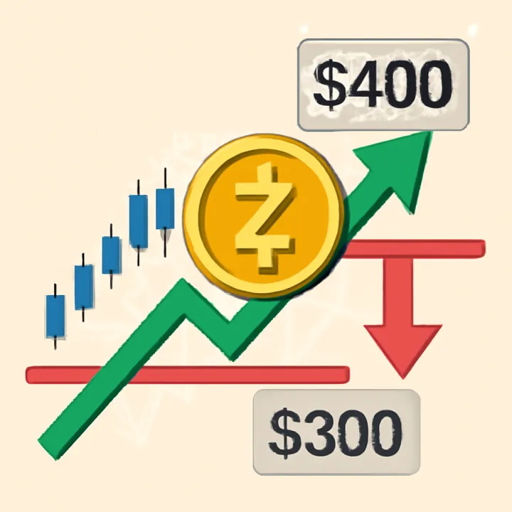 Zcash Price Targets $400, But Risks Loom Below $300