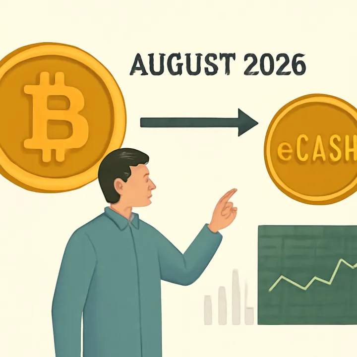 Developer Unveils Bitcoin Hard Fork eCash Set for August 2026