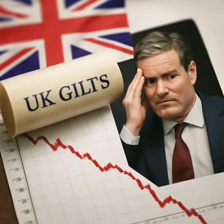 UK Gilts Fall as Starmer Faces Political Pressure Over Mandelson